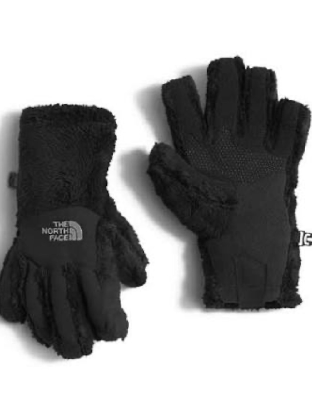The North Face Denali Thermal E Tip Gloves Fuzzy Fleece Gloves Womenโs Medium